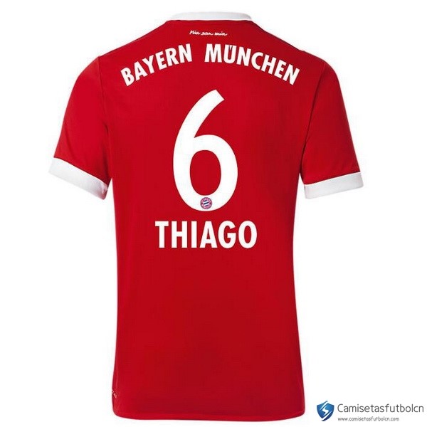 Camiseta Bayern Munich Primera equipo Thiago 2017-18